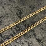 14 karaat gouden ketting prachtig schakel cuban, Sieraden, Tassen en Uiterlijk, Kettingen, Ophalen of Verzenden, Zo goed als nieuw