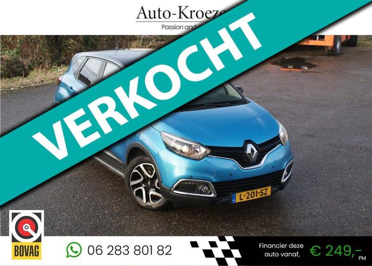 Renault Captur 1.2 TCe Dynamique | Automaat | Cruise control, Auto's, Renault, Bedrijf, Te koop, Captur, ABS, Airbags, Airconditioning