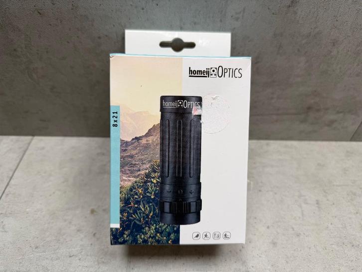 Homeij Optics Verrekijker Monocular 8x21- NIEUW - C1267, Caravans en Kamperen, Kampeeraccessoires, Nieuw, Ophalen of Verzenden