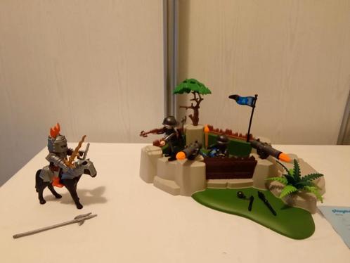 Playmobil 4014 supersets ridder bastion compleet. Met boekje, Kinderen en Baby's, Speelgoed | Playmobil, Zo goed als nieuw, Complete set
