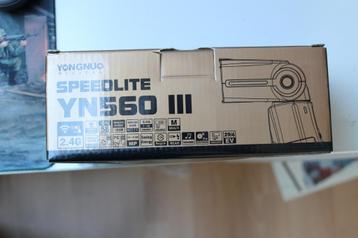 Flitser Yongnu Speedlite YN560 III beschikbaar voor biedingen