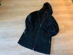 Mooie zwarte Terzoego reversible jas! (teddy/suede mt L), Ophalen of Verzenden, Zo goed als nieuw, Maat 42/44 (L), Zwart