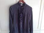 Blouse Esprit grijs met kant / franjes maat 38 ZGAN, Maat 38/40 (M), Ophalen of Verzenden, Zo goed als nieuw, Grijs