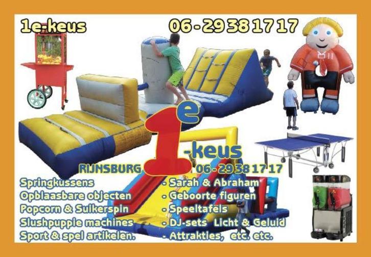 Springkussen MINI STORMBAAN, hindernisbaan kleine kinderen, Hobby en Vrije tijd, Feestartikelen | Verhuur, Zo goed als nieuw, Overige