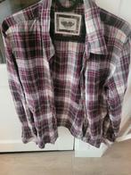 Geruite blouse merk: Only, Maat 38/40 (M), Only, Paars, Ophalen of Verzenden