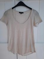 Bella Ragazza shirt, Sting, beige/goud, maat S!, Ophalen of Verzenden, Zo goed als nieuw, Beige, Korte mouw