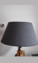 Te koop antraciet grijze lampenkap, Ophalen, Zo goed als nieuw, Rond
