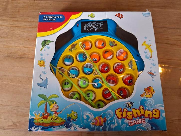 Visspel (fishing game), Hobby en Vrije tijd, Gezelschapsspellen | Overige, Gebruikt, Een of twee spelers, Drie of vier spelers