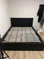 IKEA Double Bed Frame with 2 Drawers, Huis en Inrichting, Ophalen, Gebruikt, Tweepersoons, 160 cm