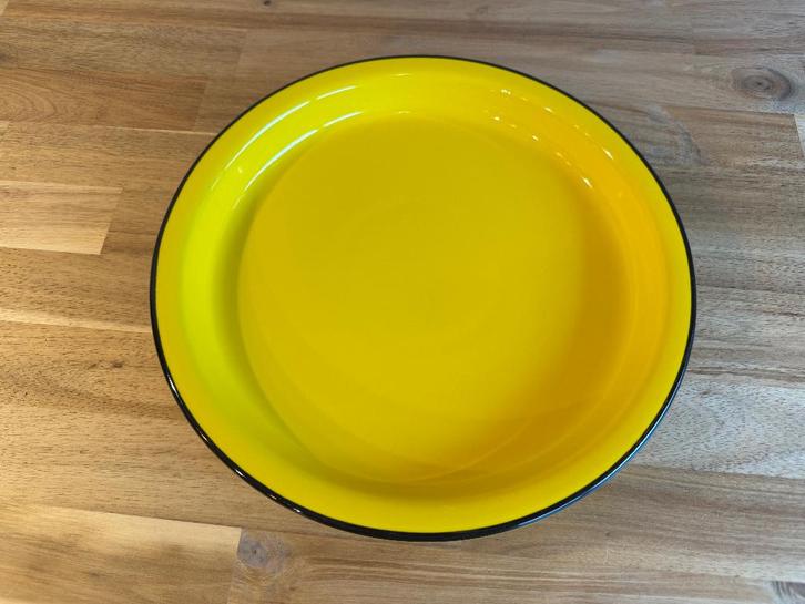 Geel Cabanaz servies, Huis en Inrichting, Keuken | Servies, Zo goed als nieuw, Compleet servies, Overige stijlen, Keramiek, Ophalen