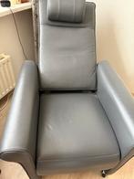 Lederen Sta op stoel, Huis en Inrichting, Stoelen, Ophalen, Klassiek, Leer, Zo goed als nieuw