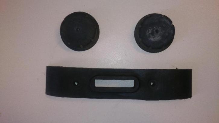 Yamaha Seca 11M XJ750 tankrubbers XJ 750 tank rubbers rubber, Motoren, Tuning en Styling, Ophalen of Verzenden