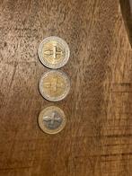 2 euro 1 euro Cyprus, 2 euro, Ophalen of Verzenden, Losse munt, Cyprus