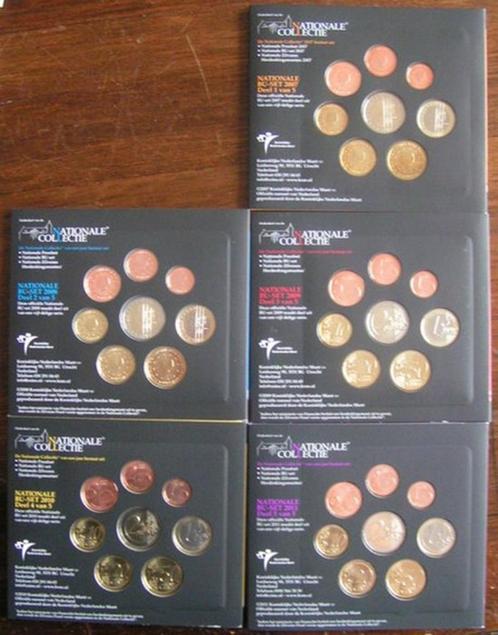Nederland - Eurosets divers, 2 - 5 en 10 euromunten, Postzegels en Munten, Munten | Nederland, Setje, Euro's, Koningin Beatrix