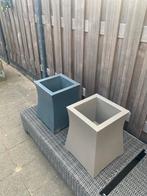 Haens bloembakken 4 stuks, Tuin en Terras, Bloembakken en Plantenbakken, Kunststof, Minder dan 30 cm, Minder dan 60 cm, Rond