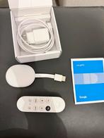 Google Chromecast met Google TV, Audio, Tv en Foto, Mediaspelers, Ophalen of Verzenden, Zo goed als nieuw, HDMI, Zonder harde schijf