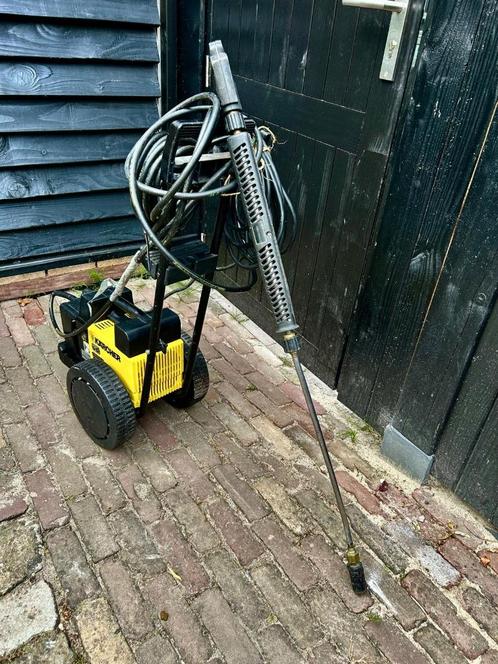 Kärcher hogedrukreiniger – werkend, maar met lekkende slang, Tuin en Terras, Hogedrukreinigers, Gebruikt, Elektrisch, Ophalen
