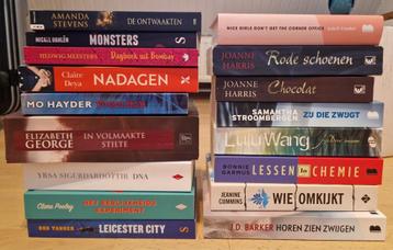 Verschillende romans en thrillers (zo goed als) nieuw beschikbaar voor biedingen