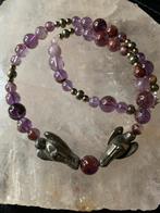 Auraliet 23 melody stone pyriet engel hoge trilling uniek, Paars, Nieuw, Ophalen of Verzenden, Met edelsteen