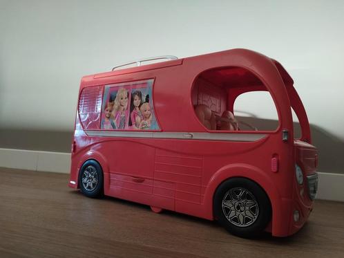 Barbie Camper, Kinderen en Baby's, Speelgoed | Speelgoedvoertuigen, Zo goed als nieuw, Ophalen of Verzenden