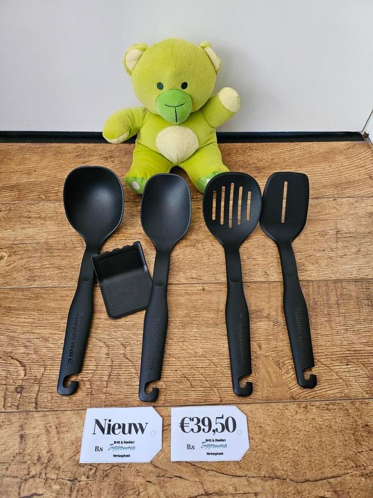 Tupperware nieuw zwarte keukengerei set, Huis en Inrichting, Keuken | Tupperware, Nieuw, Overige typen, Ophalen of Verzenden