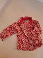 Blouse noppies maat 80, kleur roze/rood, Kinderen en Baby's, Babykleding | Maat 80, Meisje, Ophalen of Verzenden, Zo goed als nieuw