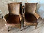 Lloyd Loom eetkamerstoelen, Huis en Inrichting, Stoelen, Ophalen, Gebruikt, Vier