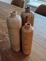 Set van 3 antieke stenen flessen, Ophalen