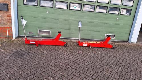 OMCN Garagekrik 10 TON garage trekkerkrik vrachtwagen krik, Auto diversen, Krikken, Gebruikt, Garagekrik, Hydraulisch, Ophalen