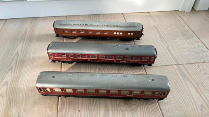 Diverse Trix wagons, Hobby en Vrije tijd, Modeltreinen | H0, Gebruikt, Wagon, Gelijkstroom of Wisselstroom, Trix, Ophalen of Verzenden