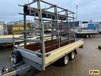 HENRA PLATEAUWAGEN 351X185 GLASRESTEEL/GLASBOK 3500KG 2017, Auto diversen, Gebruikt