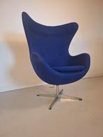 Vintage Egg Chair Replica Arne Jacobsen Klassieker fauteuil, Huis en Inrichting, Ophalen of Verzenden, Gebruikt, 75 tot 100 cm