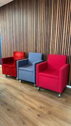 3 stoelen uit showroom, Huis en Inrichting, Ophalen, Zo goed als nieuw, Eenpersoons, Minder dan 150 cm