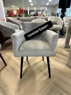 ACTIE - Luxe Velvet Eetkamerstoel Braga Khaki Beige NIEUW, Huis en Inrichting, Stoelen, Overige kleuren, Drie, Info@oosterbaanwonen.nl