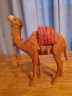 Vintage houten kameel, 19 X 6 X 25 cm, Ophalen of Verzenden