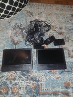 2x DVD Schermen voor in de Auto, Gebruikt, Draagbaar, Ophalen of Verzenden, Overige merken