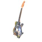 Jim Morrison The Doors mini gitaar van hout 25cm guitar deco, Verzamelen, Info@deconoord.nl, Deco Noord, Nieuw, Ophalen of Verzenden