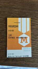 Vier kaarten voor Madurodam, Tickets en Kaartjes, Drie personen of meer, Ticket of Toegangskaart