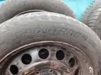 Winterbanden op stalen velg 205/55 R16 voor een Peugeot 308, Auto-onderdelen, Banden en Velgen, Gebruikt, 16 inch, Banden en Velgen