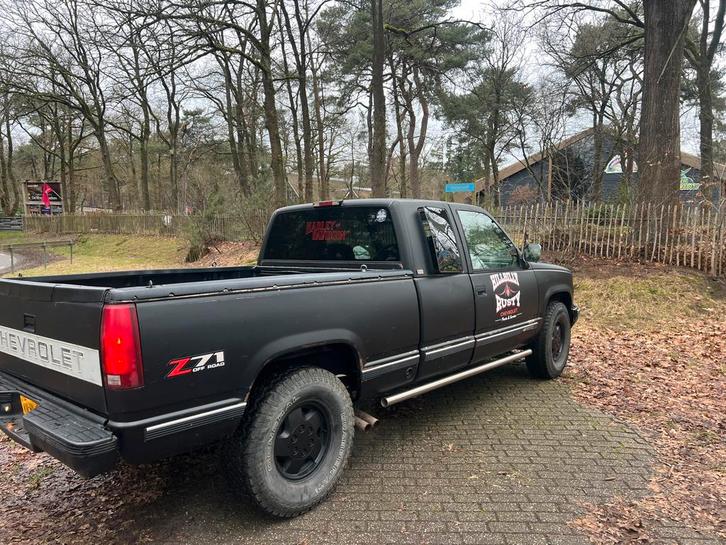 Chevrolet Pick UP 1994, Auto's, Bestelauto's, Particulier, 4x4, Chevrolet, LPG, Automaat, Geïmporteerd, Zwart, Bruin, Stof, Vierwielaandrijving