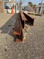 Stalen Hoekijzer 100x100 mm Lengtes 3.1 - 3.2 - 3.6 meter, Doe-het-zelf en Verbouw, Metalen, Ophalen, Gebruikt, IJzer