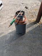 Gasfles met slang en brander, Doe-het-zelf en Verbouw, Dakpannen en Dakbedekking, Ophalen, Gebruikt
