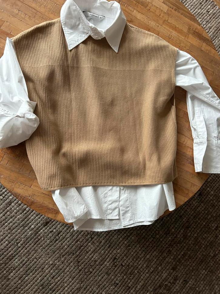 Marco Polo spencer / top nieuwstast, Kleding | Dames, Tops, Zo goed als nieuw, Maat 38/40 (M), Zonder mouw, Ophalen