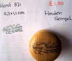 Kerst 871 Houten stempel, Hobby en Vrije tijd, Stempelen, Ophalen of Verzenden, Gebruikt, Houten stempel