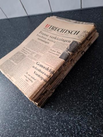 Utrecht 1951-1983 beschikbaar voor biedingen