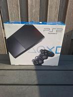 Playstation 2 slim scph-90004cb versie compleet met doos, Spelcomputers en Games, Spelcomputers | Sony PlayStation 2, Ophalen of Verzenden