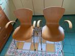 Stoel, Ophalen, Zo goed als nieuw, Hout, Twee