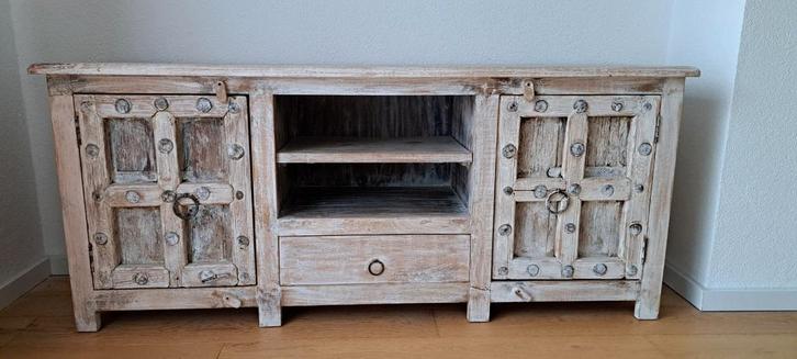 Rustiek koloniaal tv dressoir, Huis en Inrichting, Kasten | Dressoirs, 25 tot 50 cm, Ophalen
