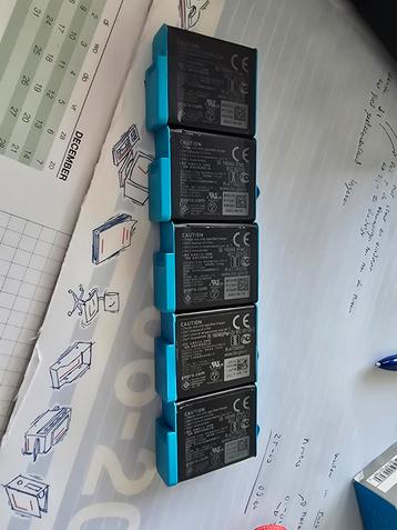 GoPro Batterijen (9/10/11/12) - 5 stuks beschikbaar voor biedingen