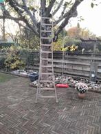 Houten ladder, Doe-het-zelf en Verbouw, Ladders en Trappen, Ophalen, Gebruikt, 2 tot 4 meter